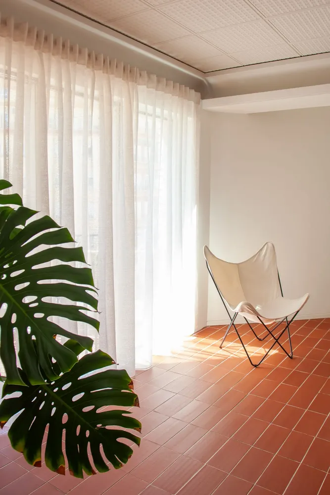 Curtains and window coverings - Moon curly fabric for curtains - EQUIPO DRT