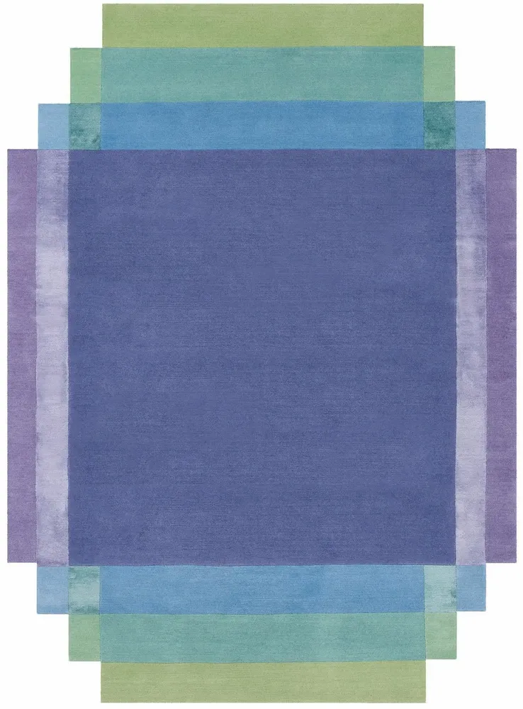 Tapis design - Square Cuts & Suspense / Collection LIGHTPLAY - DEIRDRE DYSON