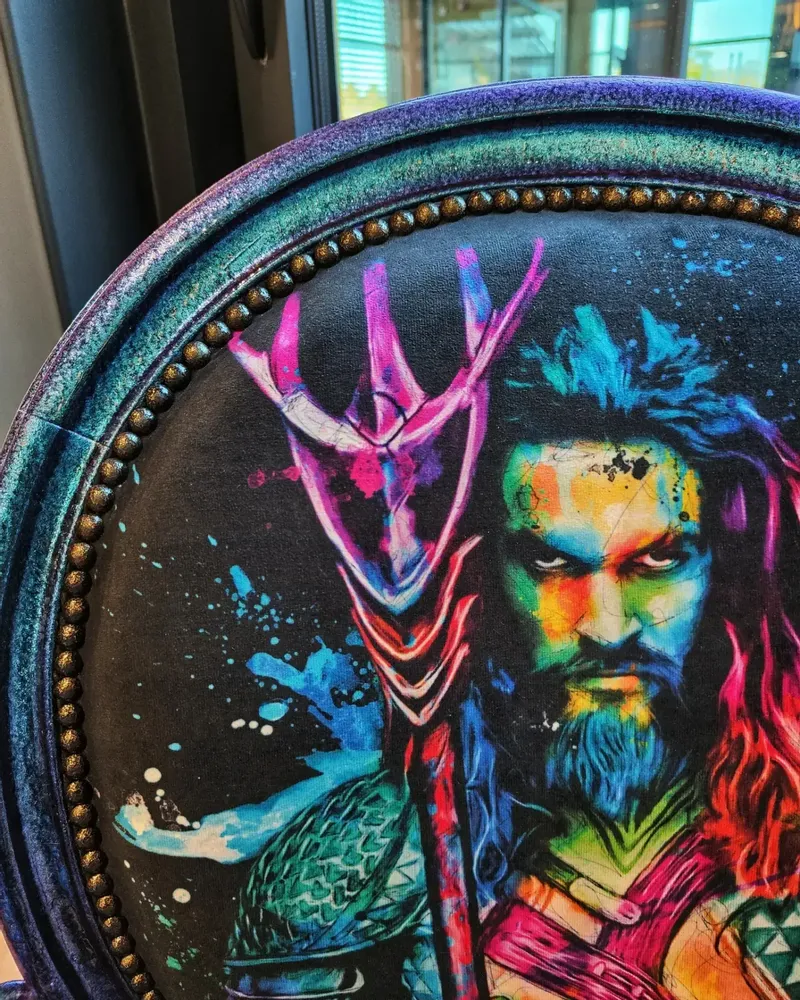 Design objects - Aquaman armchair - LUVI'ART