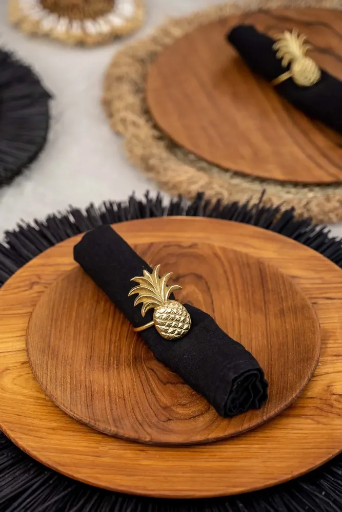 Plats et saladiers - L'Assiette RondeTeak Root - XL - BAZAR BIZAR LIVING