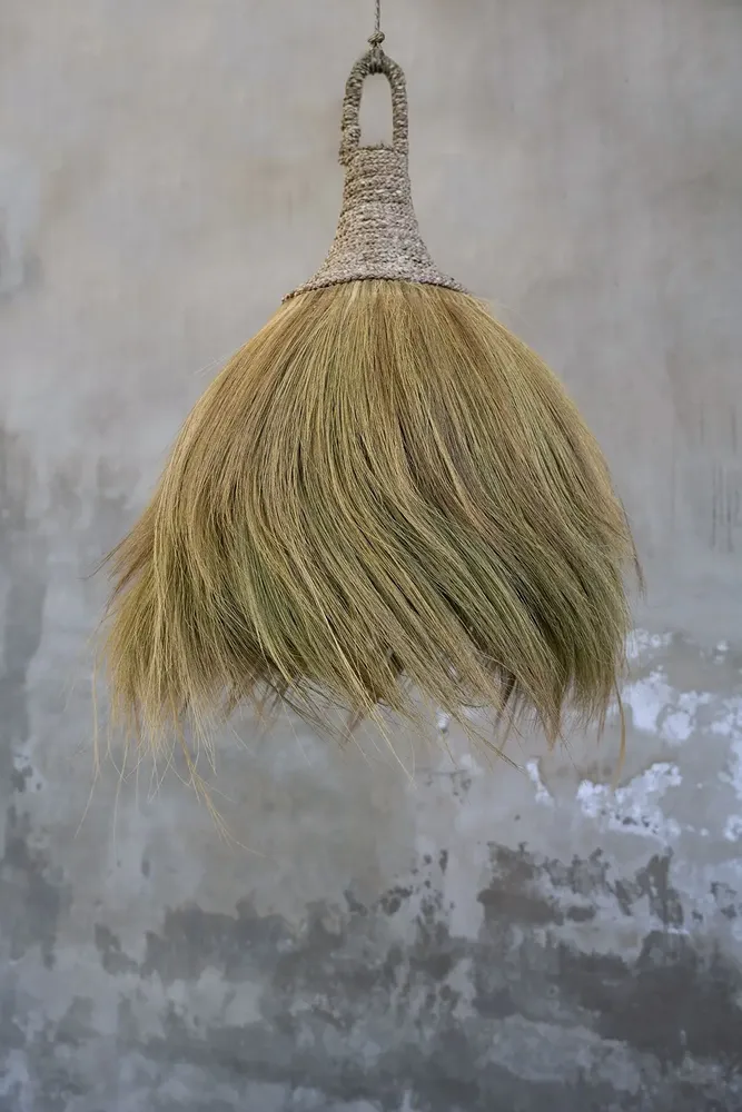 Hanging lights - The Makiki Pendant - Natural - L - BAZAR BIZAR LIVING