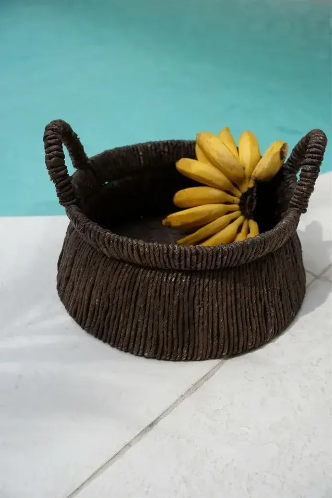 Caskets and boxes - The Chizara Basket - BAZAR BIZAR LIVING