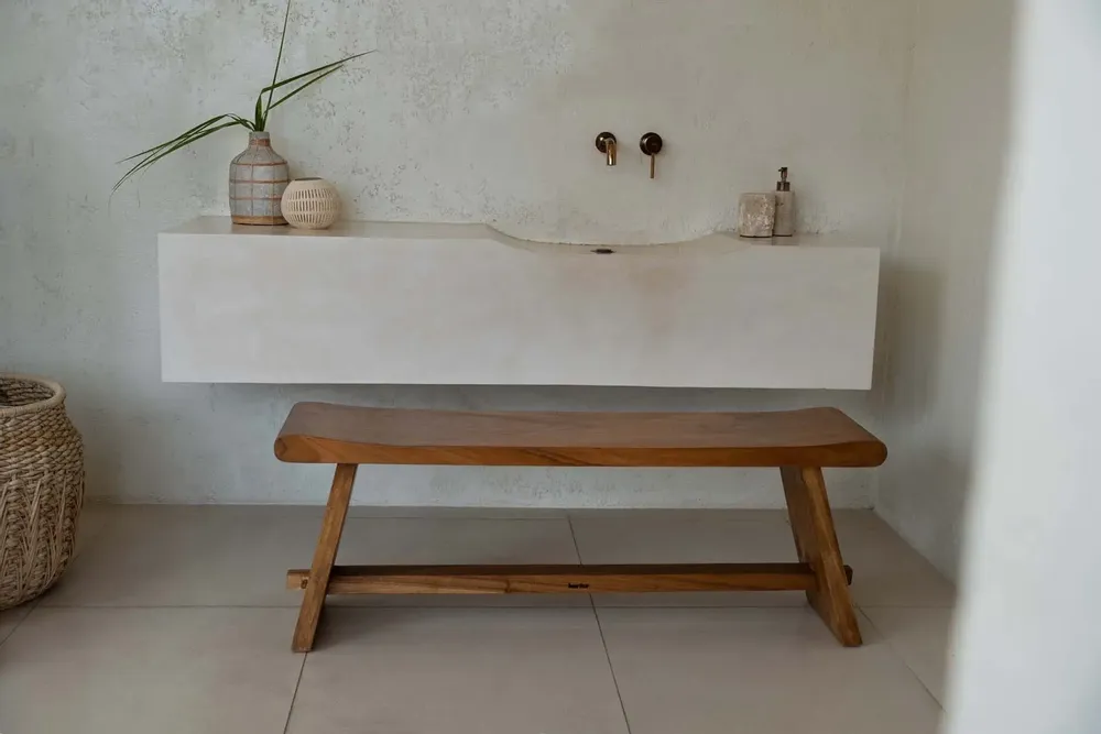 Bancs - Le Banc Suar - Naturel - 120 - BAZAR BIZAR LIVING