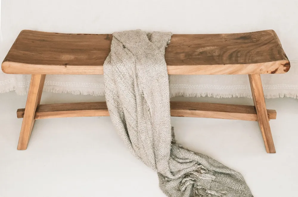 Bancs - Le Banc Suar - Naturel - 120 - BAZAR BIZAR LIVING