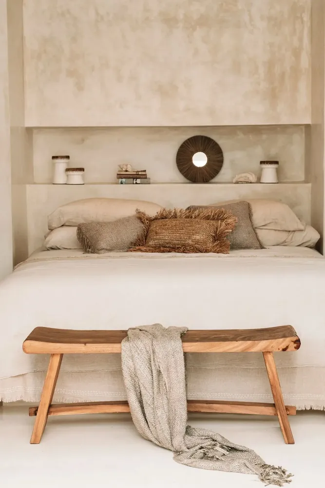 Bancs - Le Banc Suar - Naturel - 120 - BAZAR BIZAR LIVING