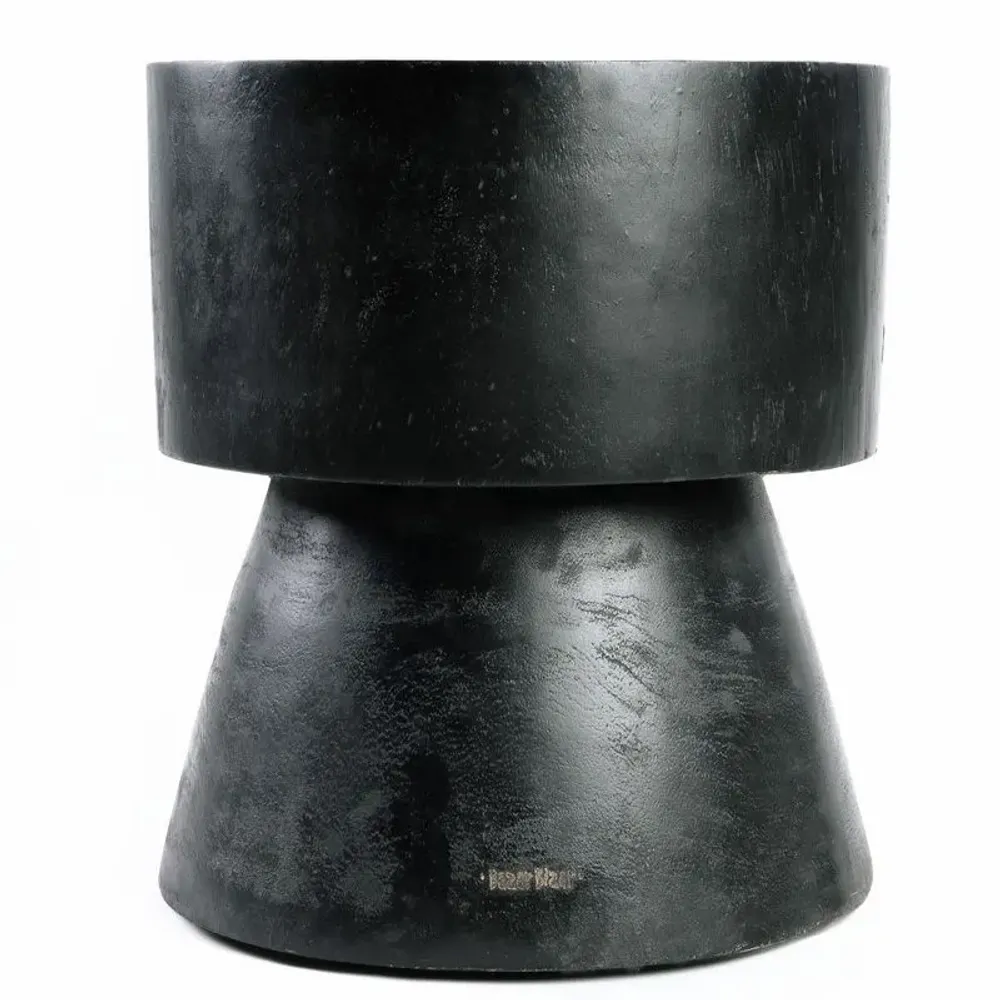 Stools - The Warmi Stool - Black - BAZAR BIZAR LIVING