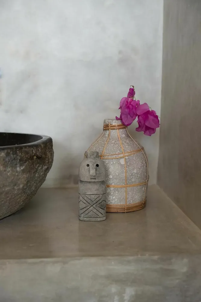 Vases - The Whoopy Vase - Concrete Natural - S - BAZAR BIZAR LIVING
