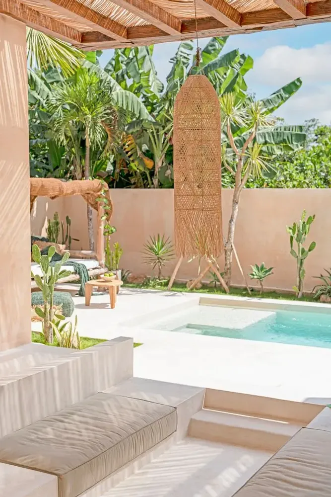 Hanging lights - The Squid Pendant - Natural - L - BAZAR BIZAR LIVING