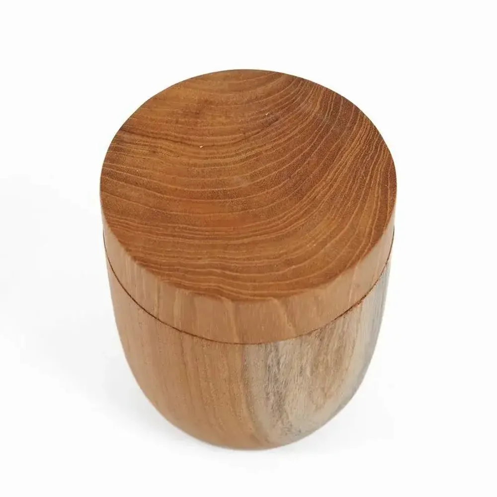 Ustensiles de cuisine - La Jarre en Teck Basse - M - BAZAR BIZAR LIVING