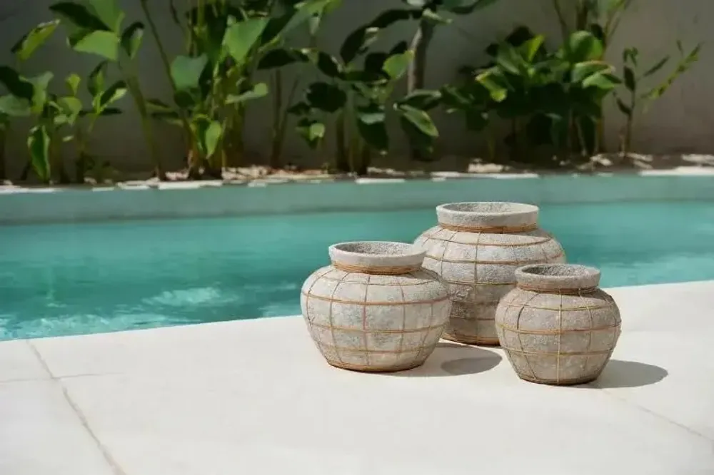 Vases - The Belly Vase - Concrete Natural - S - BAZAR BIZAR LIVING