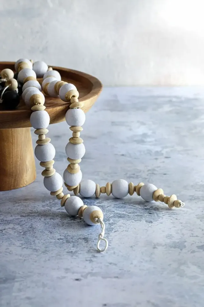 Bijoux - Le Collier Canggu - Blanc Naturel - BAZAR BIZAR LIVING