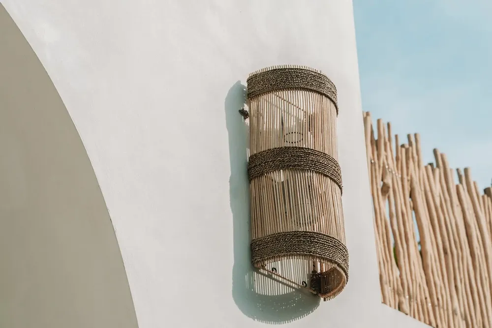 Wall lamps - The Jalal Wall Applique - Natural - M - BAZAR BIZAR LIVING