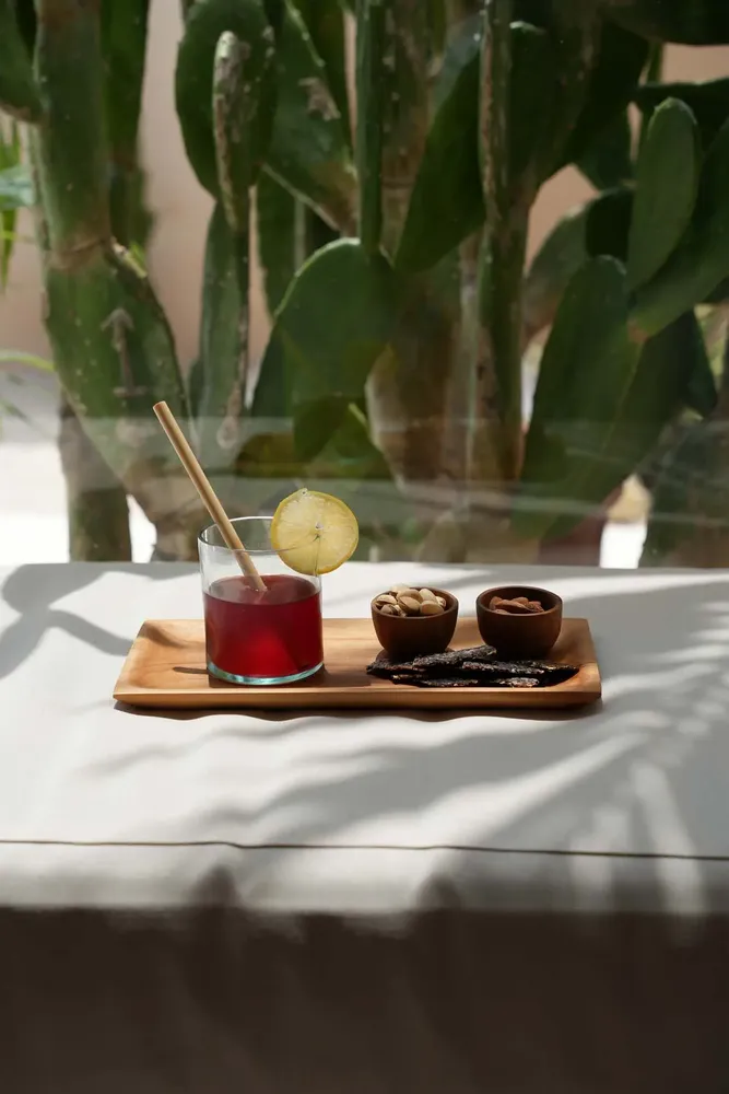 Platter and bowls - The Teak Root Sushi Plate - M - BAZAR BIZAR LIVING