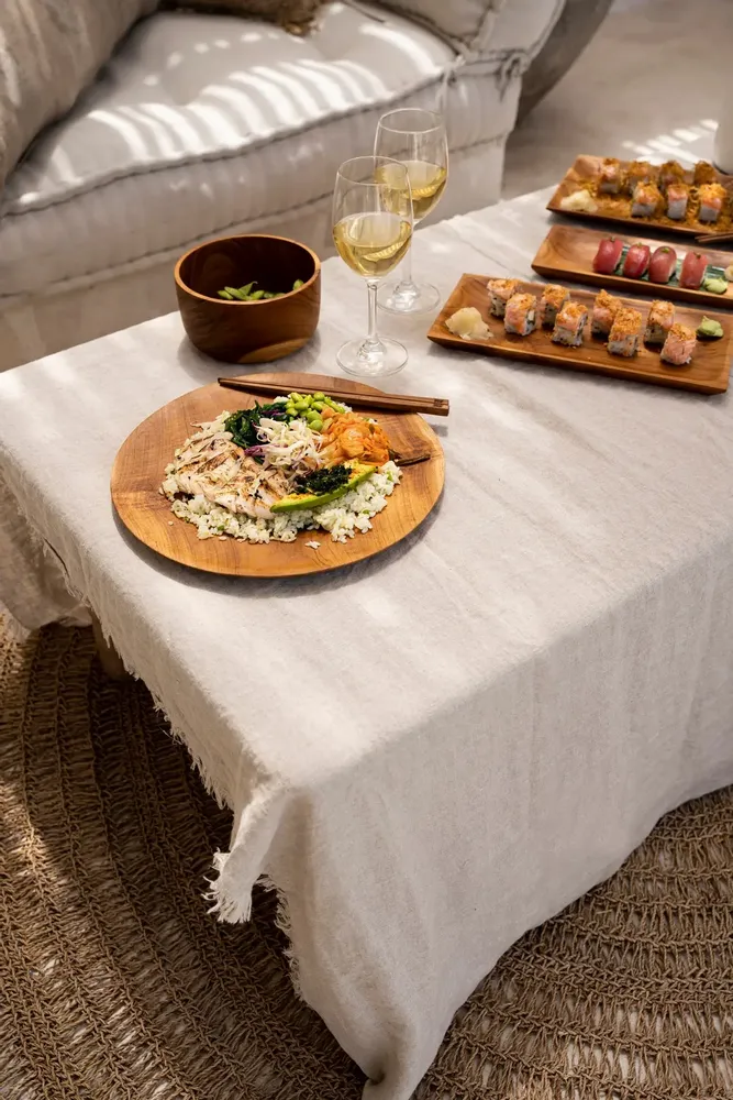 Plats et saladiers - L'Assiette Ronde Teak Root - L - BAZAR BIZAR LIVING