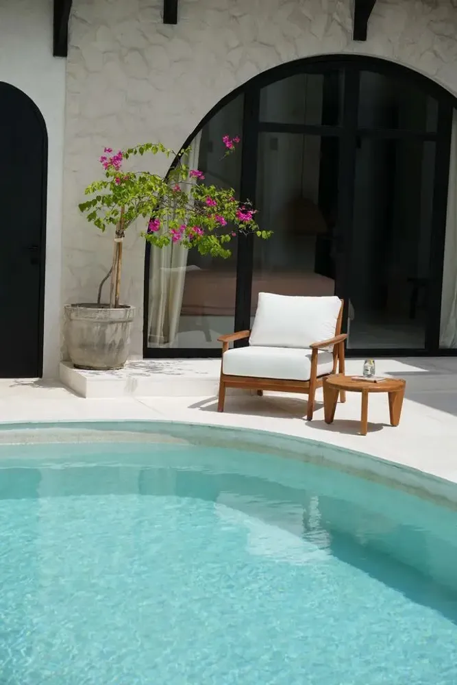 Small sofas - The Gilimanuk One Seater Sofa - Outdoor - BAZAR BIZAR LIVING