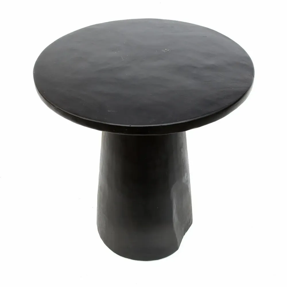 Autres tables  - La Table D'appoint Timber Conic - Noir - 50 - BAZAR BIZAR LIVING