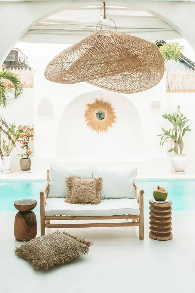 Tabourets - Le Tabouret Galapagos - Naturel - BAZAR BIZAR LIVING