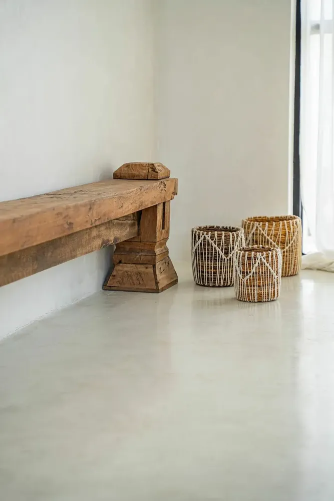 Caskets and boxes - The Macra-mazing Basket - Natural White - L - BAZAR BIZAR LIVING