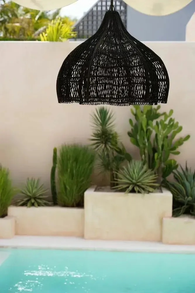 Hanging lights - The Whipped Pendant - Black - M - BAZAR BIZAR LIVING