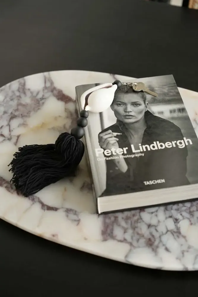 Decorative objects - The Togian Keychain - Black White - BAZAR BIZAR LIVING