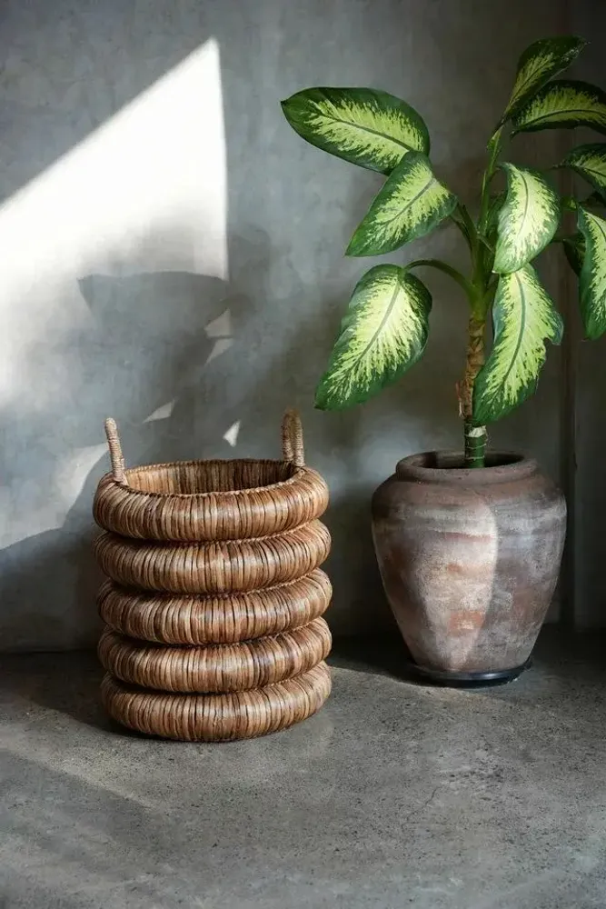 Caskets and boxes - The Chunky Basket - BAZAR BIZAR LIVING