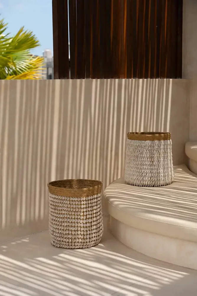 Caskets and boxes - The Pandan Basket #1 - BAZAR BIZAR LIVING