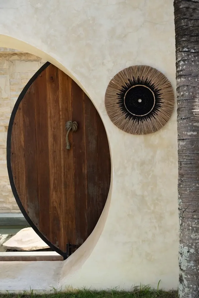 Objets de décoration - Déco Murale Macramé Raffia - Naturel Noir - BAZAR BIZAR LIVING