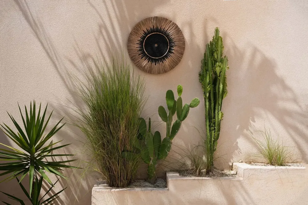 Objets de décoration - Déco Murale Macramé Raffia - Naturel Noir - BAZAR BIZAR LIVING