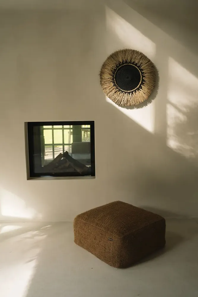 Objets de décoration - Déco Murale Macramé Raffia - Naturel Noir - BAZAR BIZAR LIVING