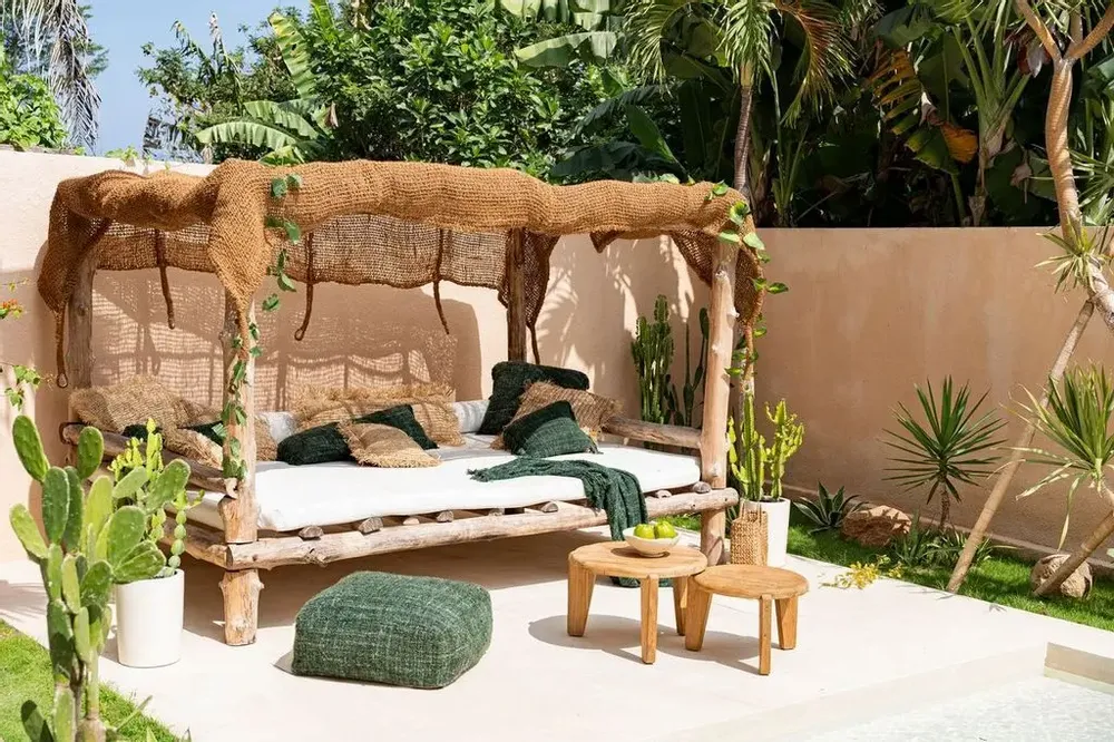 Objets de décoration - Le Coco Shade Rectangulaire - Naturel - 400x300 - BAZAR BIZAR LIVING