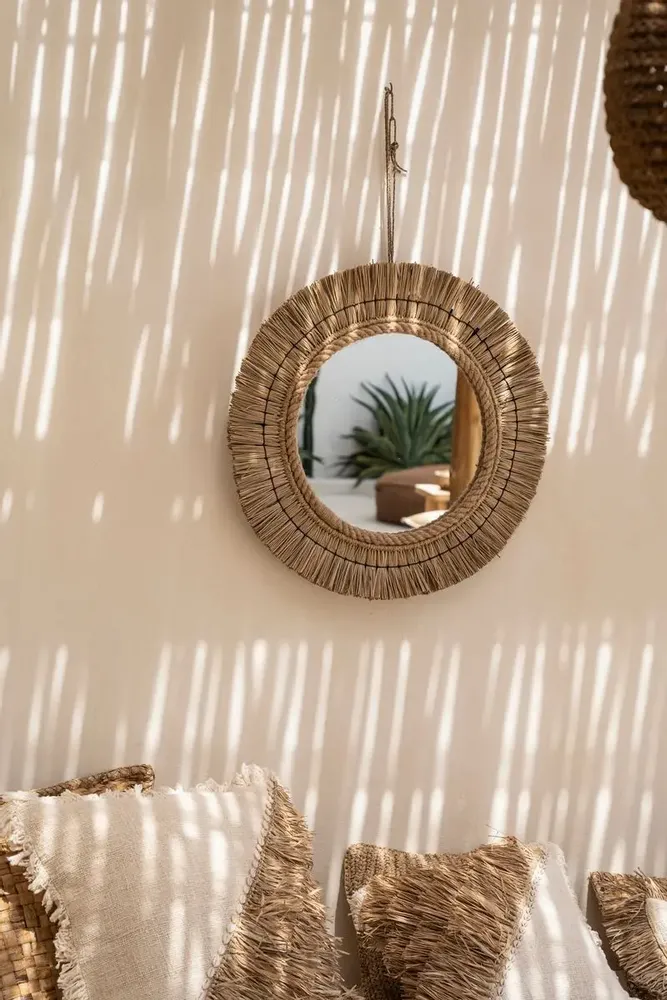 Miroirs - Le Miroir St Barth - Naturel - BAZAR BIZAR LIVING