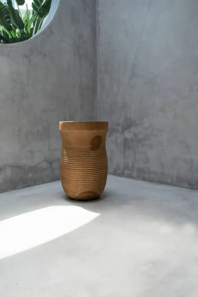Tabourets - Le Tabouret Ezili - Naturel - BAZAR BIZAR LIVING