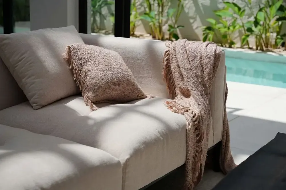 Cushions - The Oh My Gee Cushion Cover - Beige - 40x40 - BAZAR BIZAR LIVING