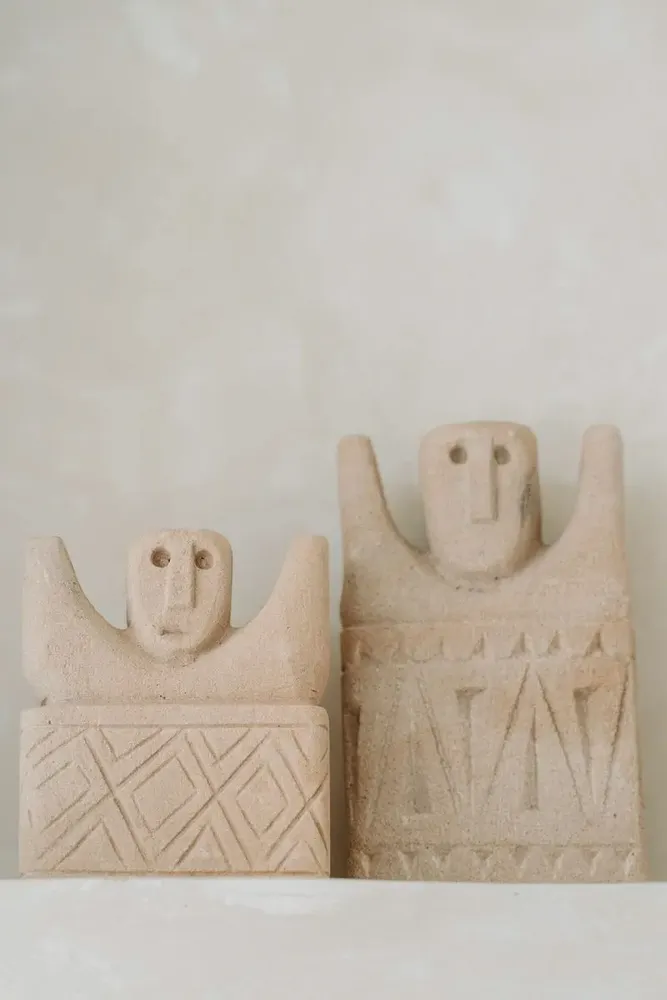 Sculptures, statuettes and miniatures - The Sumba Stone #17 - BAZAR BIZAR LIVING