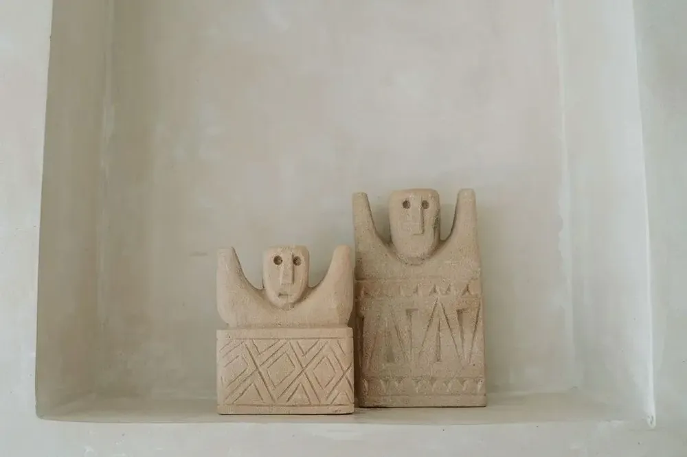 Sculptures, statuettes and miniatures - The Sumba Stone #17 - BAZAR BIZAR LIVING