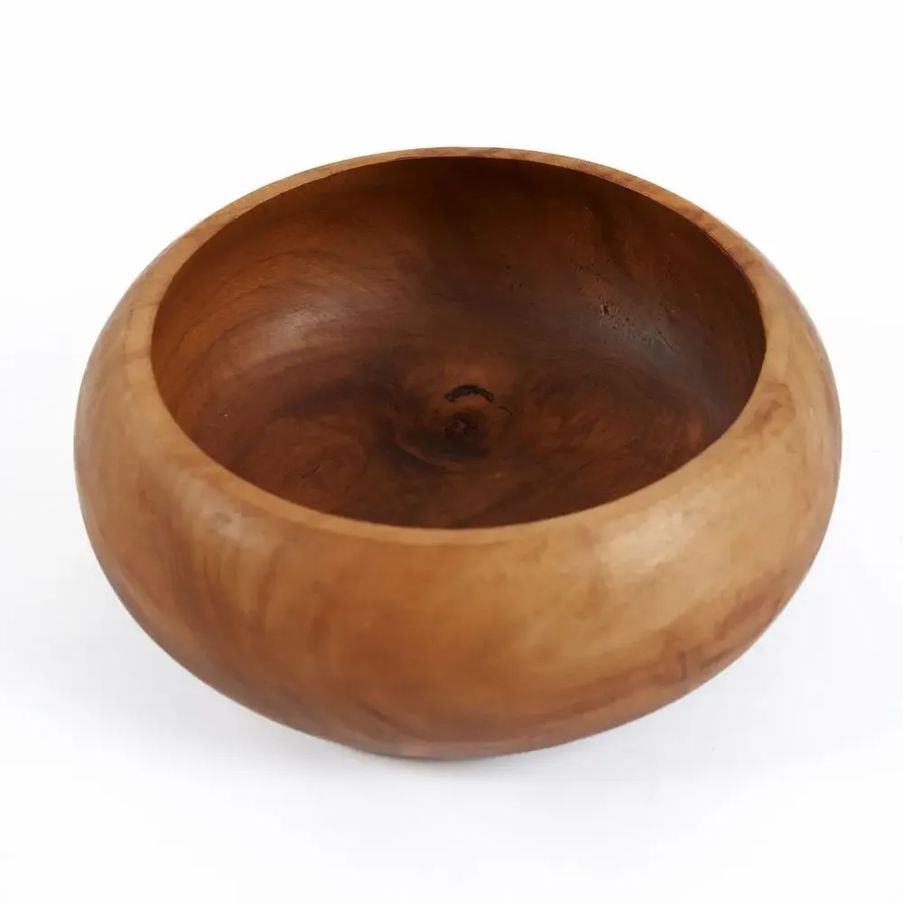 Bowls - The Teak Root Fruit Bowl - BAZAR BIZAR LIVING