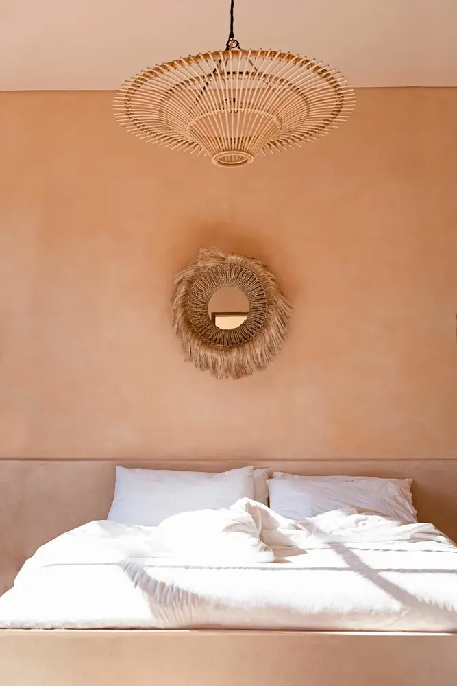 Mirrors - The Abaca Solomon Mirror - Natural - BAZAR BIZAR LIVING