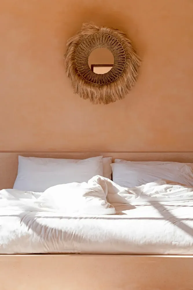 Mirrors - The Abaca Solomon Mirror - Natural - BAZAR BIZAR LIVING