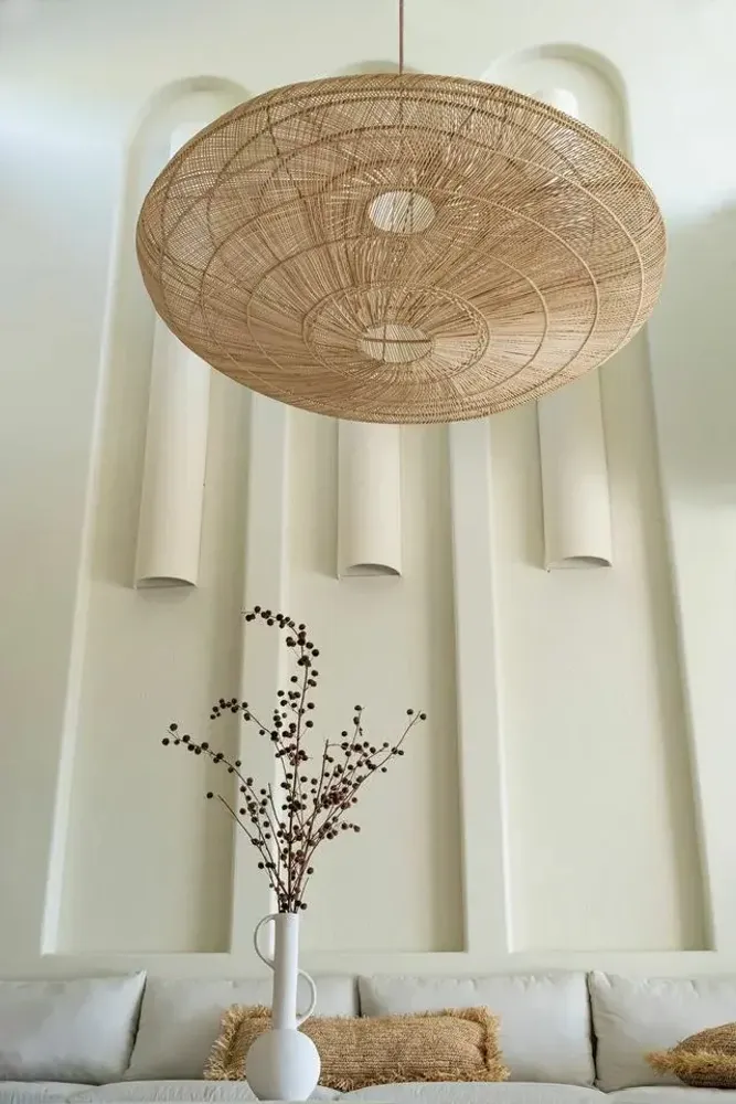 Suspensions - L'Abat-jour Macaron - Naturel - XL - BAZAR BIZAR LIVING