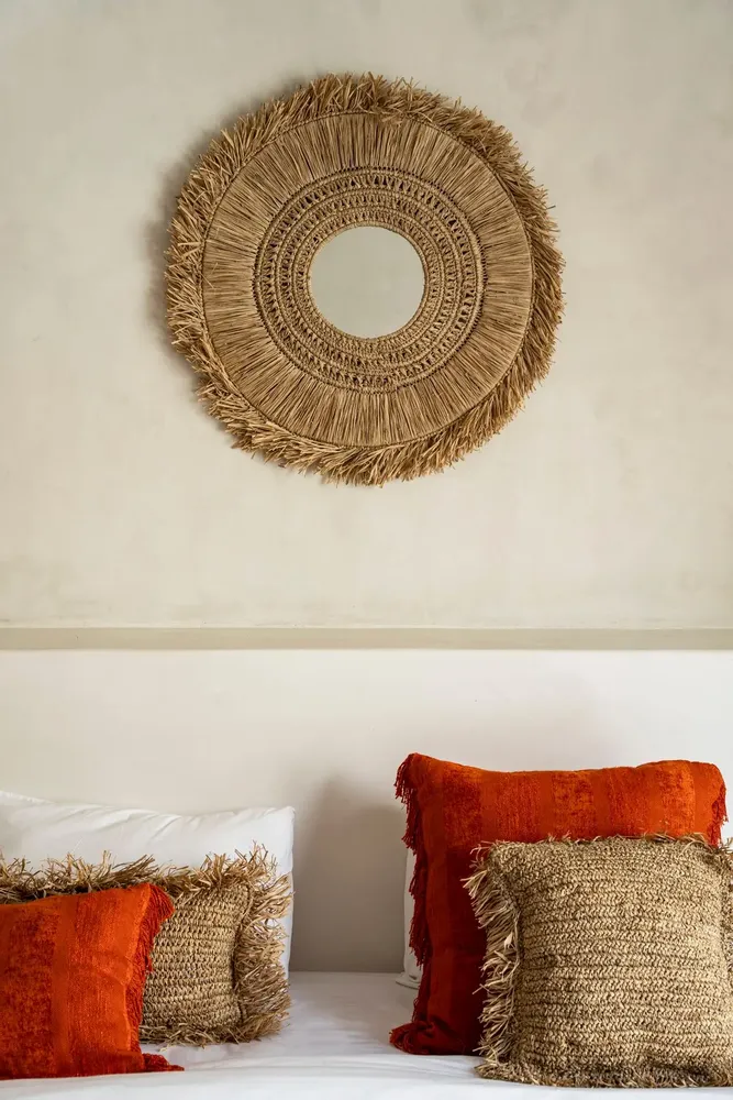 Mirrors - The Yuki Mirror - Natural - L - BAZAR BIZAR LIVING