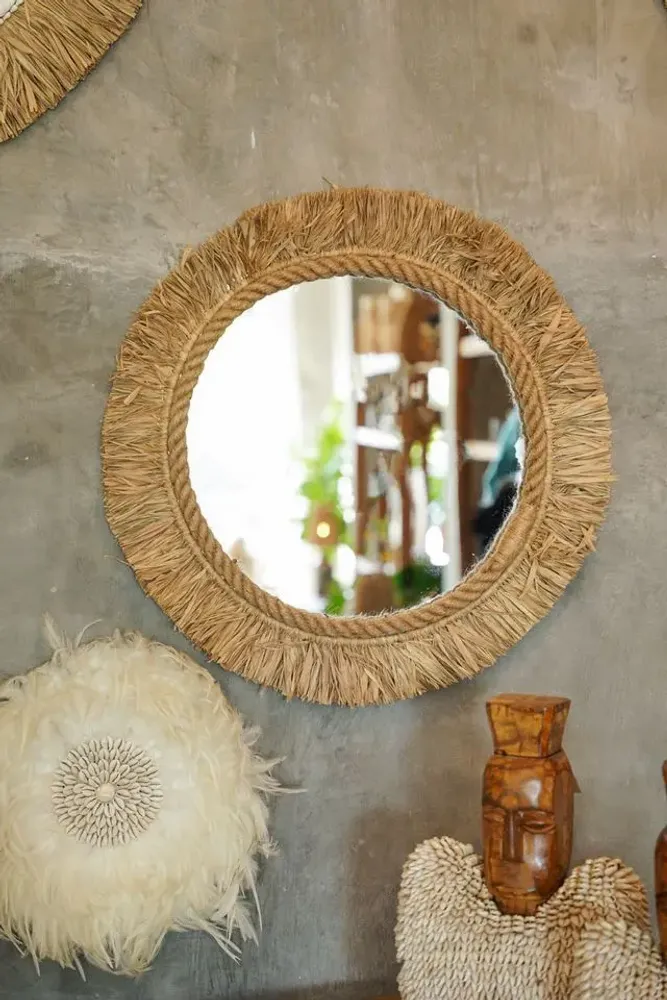 Mirrors - The Tahiti Mirror - Natural - BAZAR BIZAR LIVING