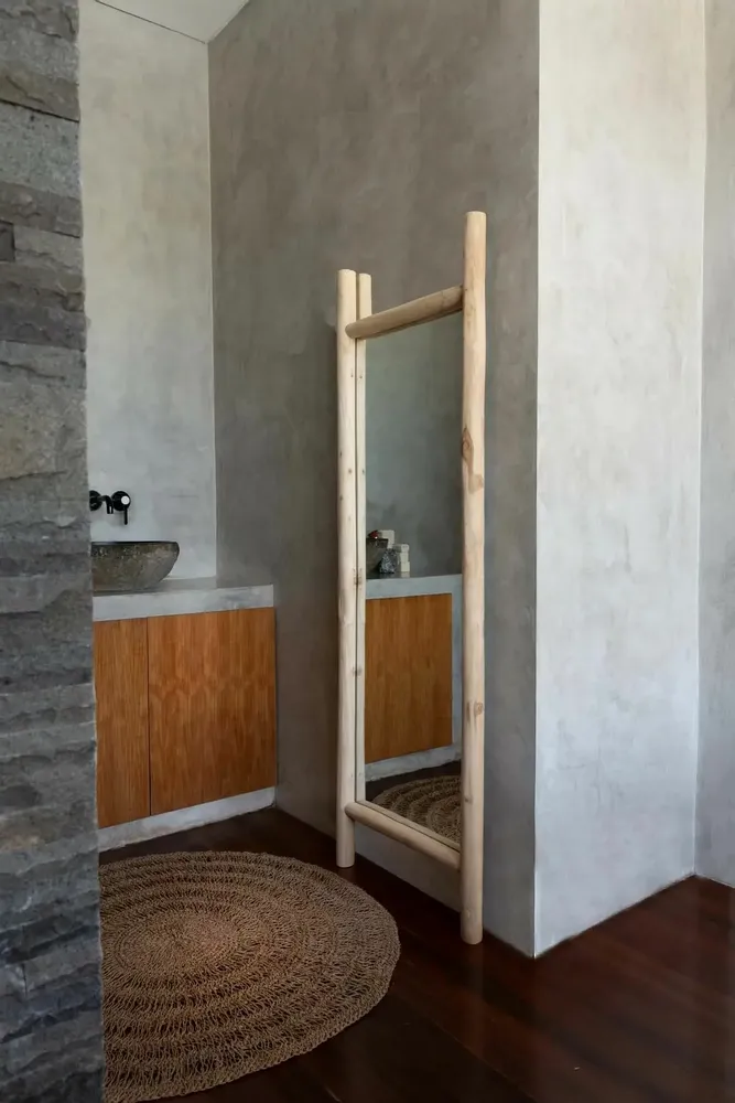 Mirrors - The Island Dressing Room Mirror - Natural - BAZAR BIZAR LIVING