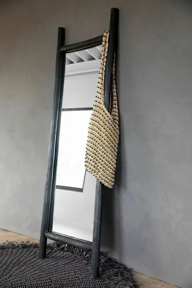 Mirrors - The Island Dressing Room Mirror - Black - BAZAR BIZAR LIVING