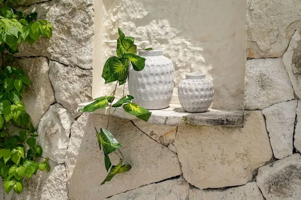 Vases - The Trendy Vase - Concrete - L - BAZAR BIZAR LIVING