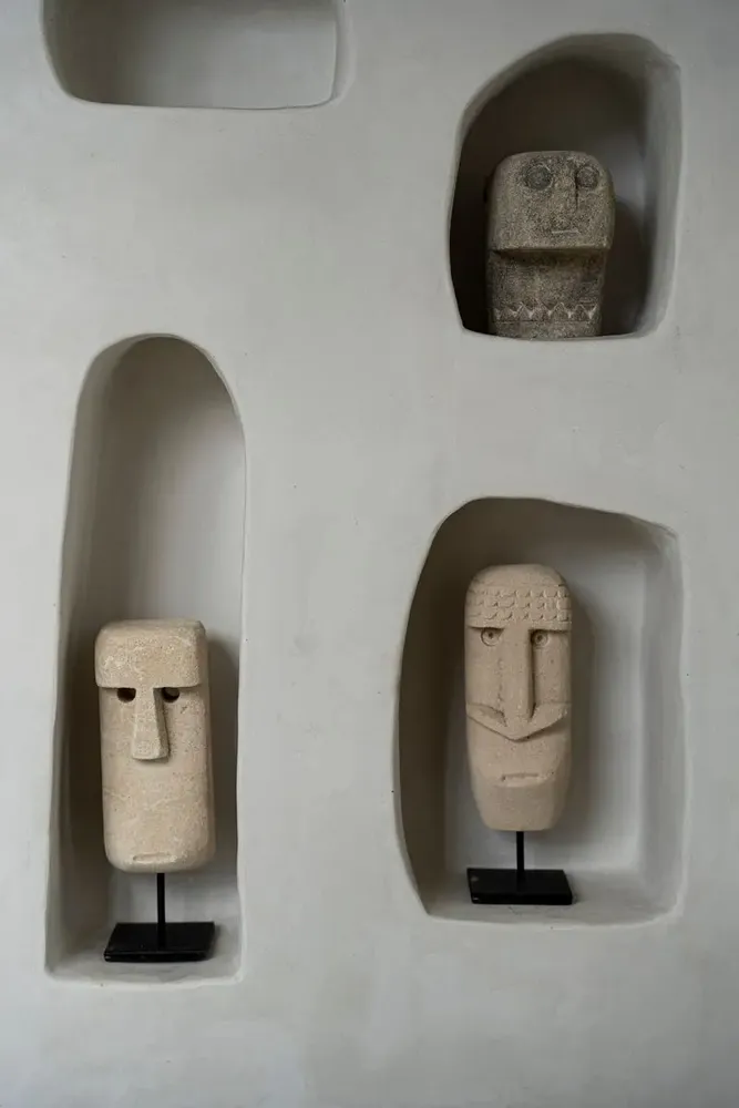 Sculptures, statuettes et miniatures - Le Statue De Pierre De Sumba #09 - BAZAR BIZAR LIVING