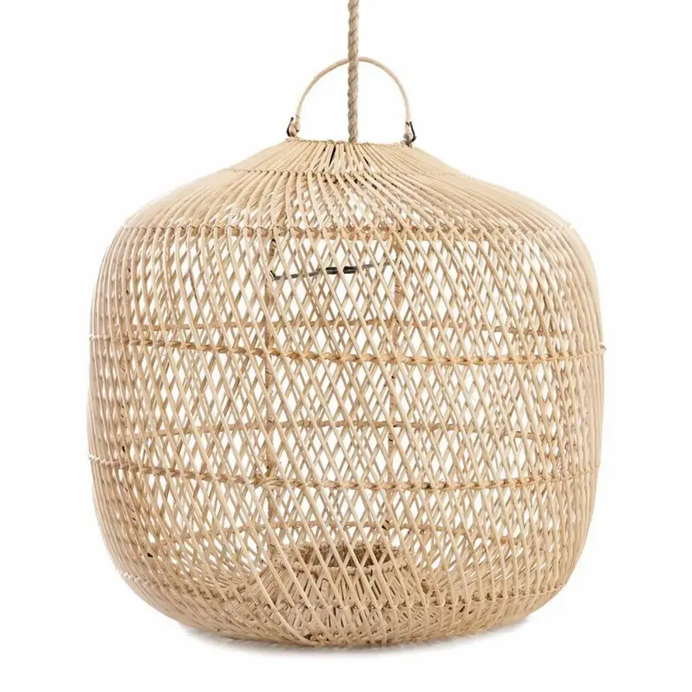 Lampadaires - Le Pendentif Batu Bolong - Naturel - M - BAZAR BIZAR LIVING