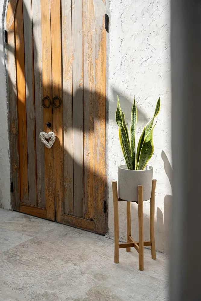 Vases - The Chalk High - Concrete Natural - L - BAZAR BIZAR LIVING
