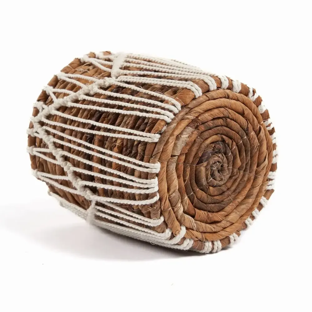 Corbeilles - Le Panier Macra-mazing - Naturel Blanc - M - BAZAR BIZAR LIVING