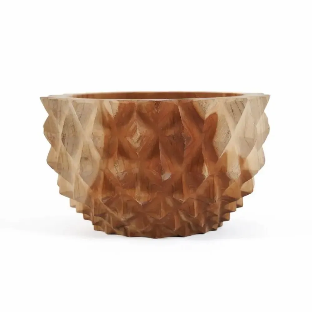 Bowls - The Teak Root Durian Bowl - S - BAZAR BIZAR LIVING