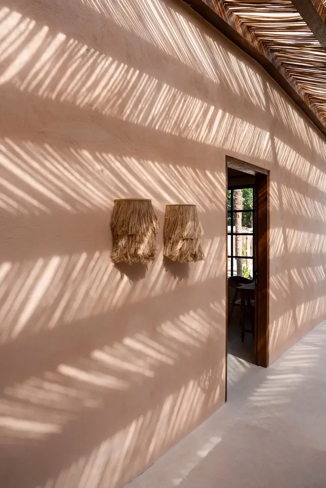 Wall lamps - The Abaca Wall Applique - Natural - S - BAZAR BIZAR LIVING